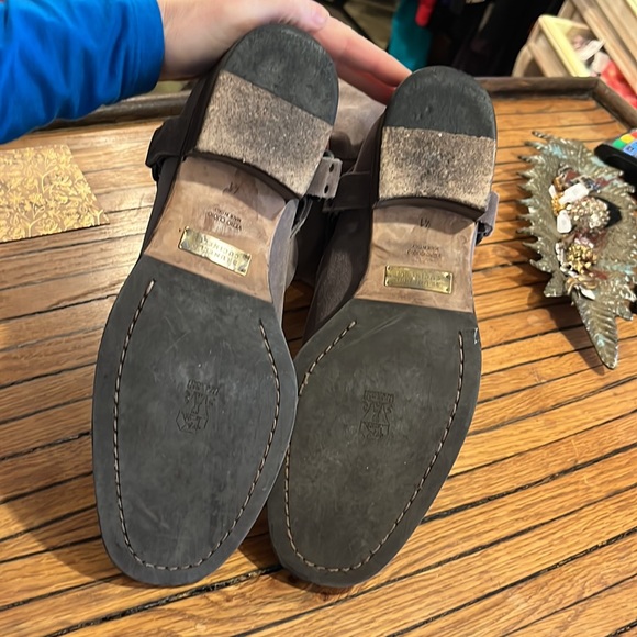 Brunello Cucinelli grey suede boots 41 10.5 - Picture 3 of 6